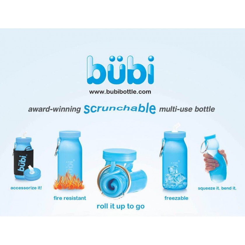 Bubi Water Bottle Pacific Blue 14oz/414 ml BB42PB294