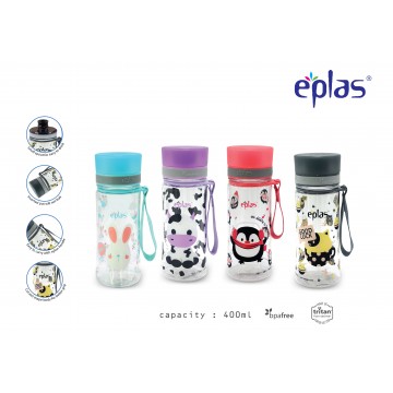 Eplas BPA-Free Water Bottle (EGH-400ml) - Available in 4 colours