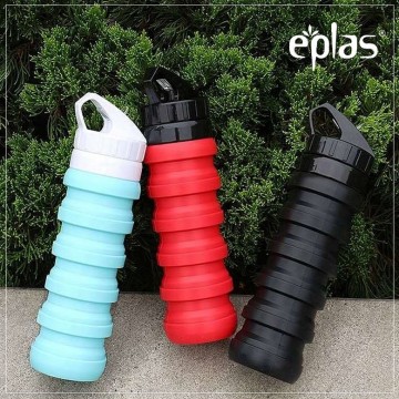 Eplas Silicone Collapsible Bottle (ESL-600ml) - Available in 3 colours