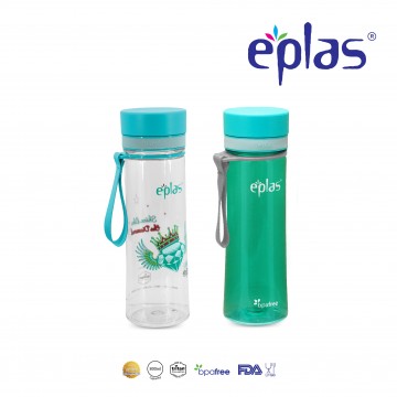 2-IN-1 - EPLAS 800 ML BPA-FREE WATER BOTTLE - TURQUOISE. NOW $26 UP $37.80