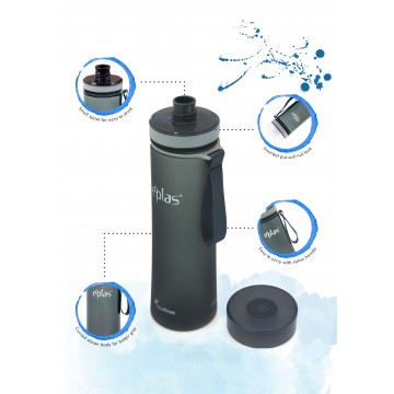 Eplas BPA-Free Clear Water Bottle (EGHT-800ml) - Available in 2 colours