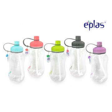 Eplas Big Bottle with Straw (EGK-1700ml) - Available in 5 colours