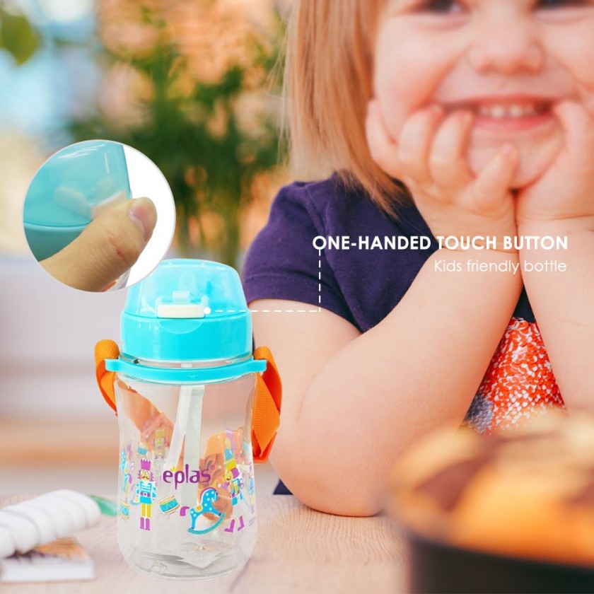 Children's bottle with sales straw