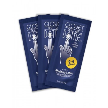 Gloves in a Bottle Shielding Lotion Travel Sachet - 5ML X 3s  @ $6  per pack