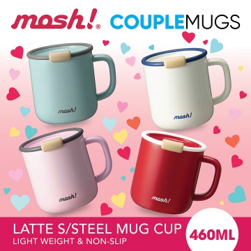 Couple set Specials!  - Now $55 for 2 (UP $79.80) Mosh stainless steel mug cup (460ml)