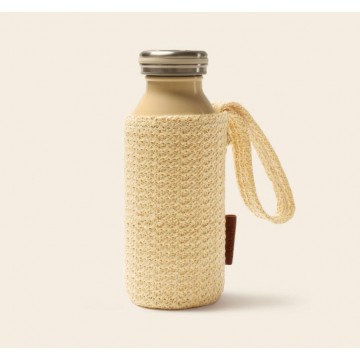 Mosh Milk Bottle Cover / Rattan Bottle Carrier/Handle   (For 450ml Mosh Milk Bottle)