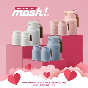 Couple set. Valentine's Day Specials! 2 for $88  UP $126.70 - Mosh Stainless Steel Tank + 2 Mugs (Tank style)