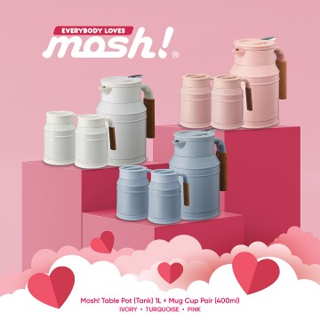 Couple set Specials! 2 for $88  UP $126.70 - Mosh Stainless Steel Tank + 2 Mugs (Tank style)