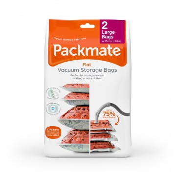 Packmate Space Saver Vacuum Seal Storage Bags (Large) 2 pcs in a Pack